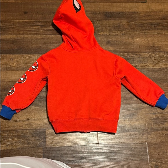Marvel Spiderman Hoodie - Red and Blue - 4T - Picture 7 of 7